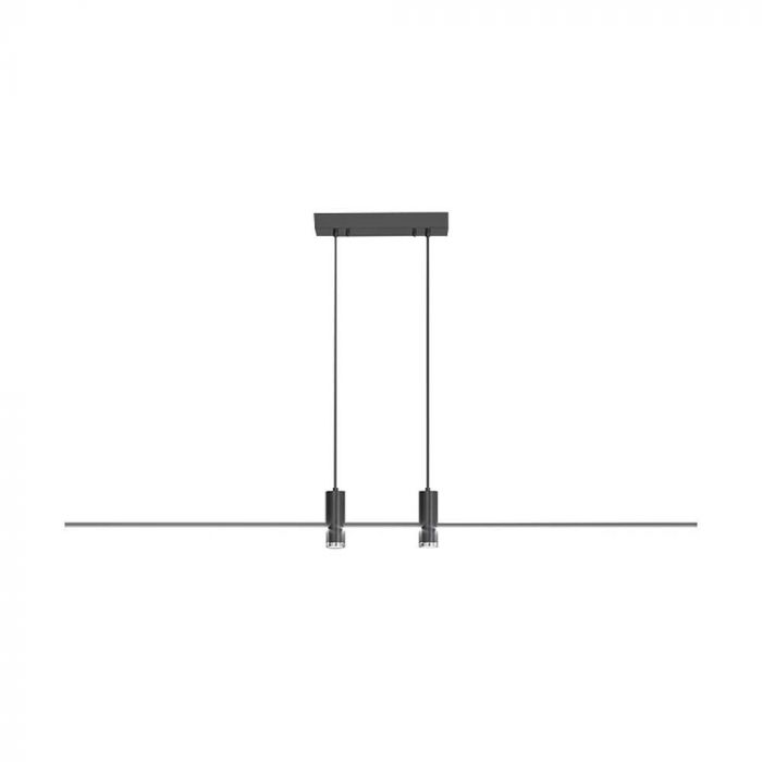 VT-7827 19W LED HANGING LAMP (80x100CM) 4000K BLACK BODY