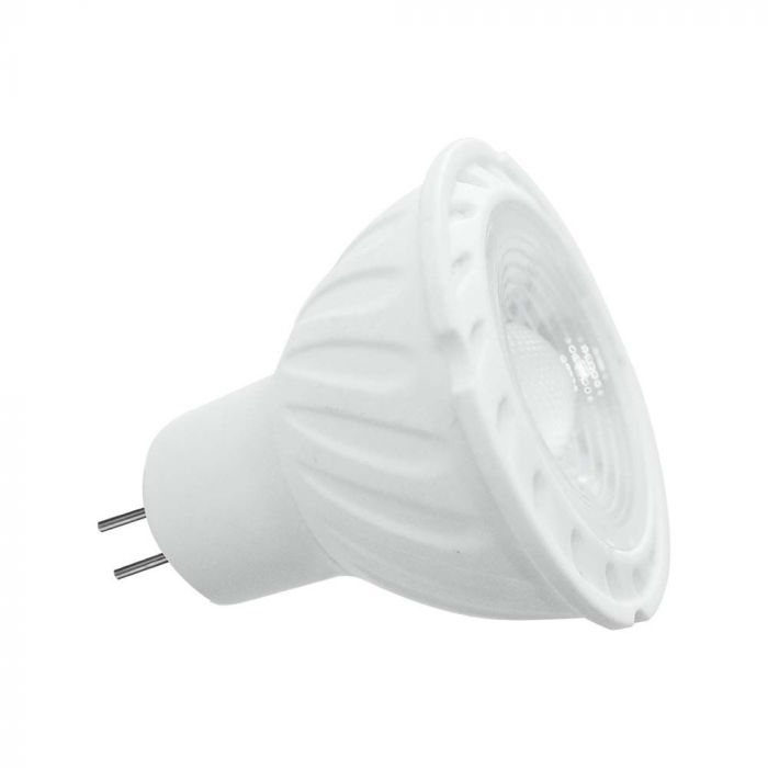 VT-257 6W MR16 RIPPLE PLASTIC SPOTLIGHT SAMSUNG CHIP 3000K 110'D