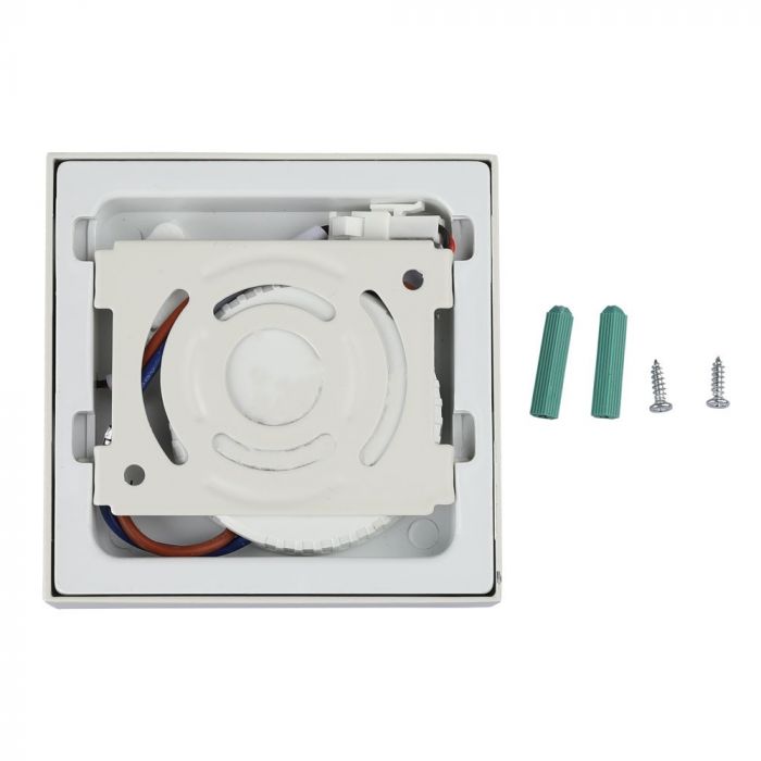 VT-1205 SQ 12W Panel LED / Barwa:6400K / Kwadratowa
