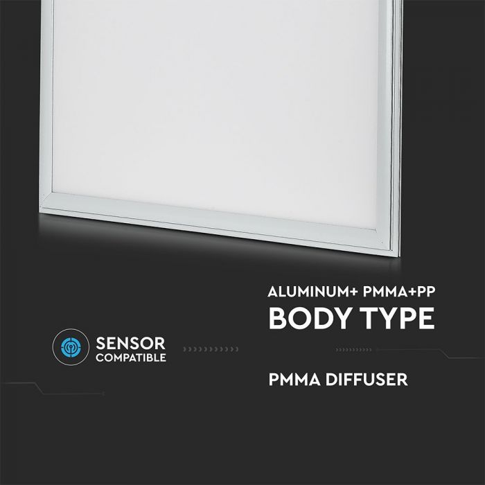 VT-645 45W Panel LED -60x60 / Chip SAMSUNG / Barwa:6400K / 5 Lat gwarancji / Opakowanie: 6szt.