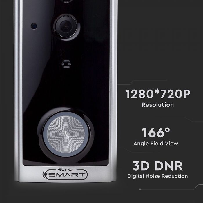 VT-5412 Dzwonek SMART Video-Audio / 1280 x 720P