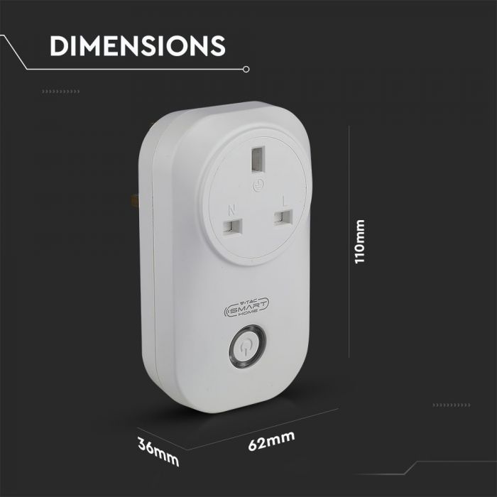 VT-5001-BS Adapter WIFI / Typ: BS / Kompatybilna z Amazon Alexa i Google Home
