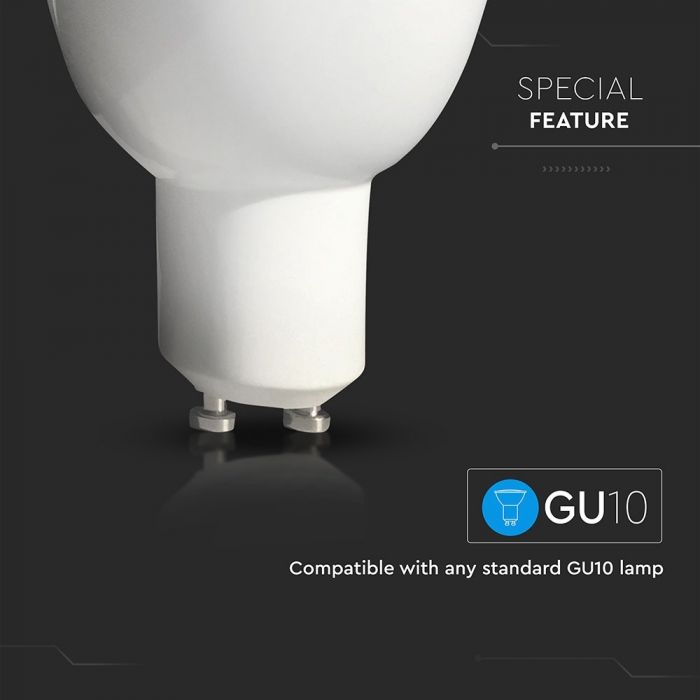 VT-5015 4.5W GU10 Zarowka LED Kompatybilna z Amazon Alexa i Google Home / Barwa:RGB+WW-CW / Trzonek:GU10