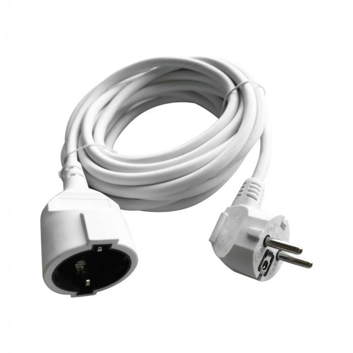 VT-3001-10 PrzedluZacz mieszkaniowy 1 GN. 16A / 3x1.5 X 10M / Bialy