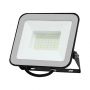 VT-44050 50W FLOODLIGHT SAMSUNG CHIP 6500K BLACK BODY GREY GLASS