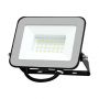 VT-44030-1 30W SMD FLOODLIGHT SAMSUNG CHIP & CABLE 1M 4000K BLACK BODY GREY GLASS