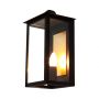 VT-1190 E14 OUTDOOR WALL LAMP HOLDER 200x168x350mm BLACK BODY IP65