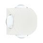 VT-2544 4W LED COB 4 WAY WALL LIGHT 3000K WHITE BODY