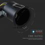VT-703 CAN FOR FIRE RATED DOWNLIGHT BLACK IP20