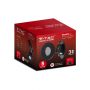 VT-703 BEZEL FOR FIRE RATED DOWNLIGHT PUSH & LOCK BLACK IP65 5PCS/PACK