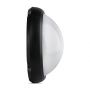 VT-8014 8W FULL ROUND IP54 DOME LIGHTS 6400K BLACK BODY