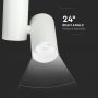 VT-4635 30W LED TRACKLIGHT 6400K-WHITE BODY,5YRS WTY