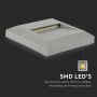 VT-1152 2W LED STEP LIGHT 4000K GREY BODY SQUARE