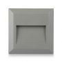 VT-1152 2W LED STEP LIGHT 4000K GREY BODY SQUARE