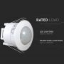 VT-8051 PIR CEILING SENSOR WITH MANUAL OVERRIDE-WHITE (MAX:300W LED)