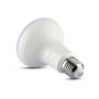 VT-280 10W R80 LED BULB-SAMSUNG CHIP 4000K E27