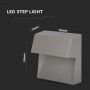 VT-1172 3W LED STEP LIGHT 4000K GREY BODY