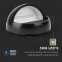 VT-1182 3W LED STEP LIGHT 4000K BLACK BODY ROUND