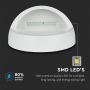 VT-1182 3W LED STEP LIGHT 4000K WHITE BODY ROUND