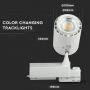 VT-4745 35W COB LED TRACKLIGHT 3in1-5 YEARS WTY,WHITE BODY