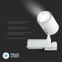 VT-4745 35W COB LED TRACKLIGHT 3in1-5 YEARS WTY,WHITE BODY