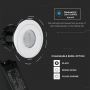 VT-7710D 10W SMART FIRE RATED DOWNLIGHT CCT(3IN1) IP65, DIMMABLE VIA APP