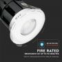 VT-7710D 10W SMART FIRE RATED DOWNLIGHT CCT(3IN1) IP65, DIMMABLE VIA APP