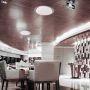 VT-8401 20W/40W/20W Dekoracyjny plafon LED / Barwa: 3w1 / sciemnialny / Klosz z efektem gwiazdki
