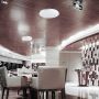 VT-8404 20W/40W/20W Dekoracyjny plafon LED / Barwa: 3w1 / sciemnialny / Klosz z efektem diamentu