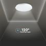 VT-8404 20W/40W/20W Dekoracyjny plafon LED / Barwa: 3w1 / sciemnialny / Klosz z efektem diamentu