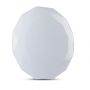 VT-8404 20W/40W/20W Dekoracyjny plafon LED / Barwa: 3w1 / sciemnialny / Klosz z efektem diamentu
