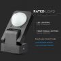 VT-8083 INFRARED MOTION SENSOR-BLACK, IP65 (MAX:1000W LED)