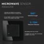 VT-8084 MICROWAVE SENSOR -BLACK (MAX:300W LED)