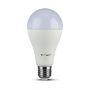 E27 LED Base Bulb - 15W - Warm - White - 3000K - SMD - Samsung - White - 66.5x134mm - IP20 -Bundle - of - 10