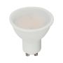 VT-2887D 7W LED PLASTIC SPOTLIGHT-MILKY COVER COLORCODE:3000K 110'D GU10 DIMMABLE