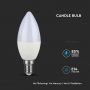 VT-268 7W PLASTIC CANDLE BULB SAMSUNG CHIP 4000k E14