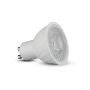 VT-227D 6.5W GU10 RIPPLE PLASTIC SPOTLIGHT SAMSUNG CHIP 3000K 38'D DIMMABLE