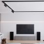 VT-416 12W LED LINEAR TRACK LIGHT SAMSUNG CHIP 4000K BLACK BODY