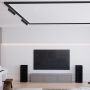 VT-431 25W LED LINEAR TRACK LIGHT SAMSUNG CHIP 2700K BLACK BODY