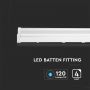 VT-8-44 40W Lampa zintegrowana /Dlugosc: 1200 mm / Chip Samsung / Barwa:4000K / Skutecznosc: 120lm/W