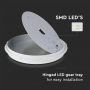 VT-14SE 14W LED DOME LIGHT(EMERGENCY BATTERY) SAMSUNG CCT:3IN1 IP65 3YRS WTY