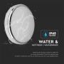 VT-14 14W LED DOME LIGHT SAMSUNG CHIP CCT:3IN1-CHROME IP65 5YRS WTY