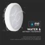 VT-24 20W LED DOME LIGHT SAMSUNG CHIP CCT:3IN1 IP65 5YRS WTY