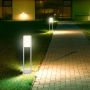 VT-33 10W LED BOLLARD LAMP SAMSUNG CHIP 3000K IP65 WHITE BODY