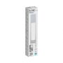 VT-33 10W LED BOLLARD LAMP SAMSUNG CHIP 6400K IP65 WHITE BODY