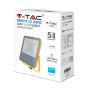 VT-108 100W Naswietlacz LED SMD / Chip Samsung / Barwa:6400K / Obudowa: Zolty  / Skutecznosc 100lm/W / Wtyczka BG