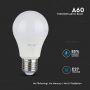 VT-262D 12W A60 LED PLASTIC BULB SAMSUNG CHIP 6400K E27 DIMMABLE