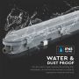 VT-120036 36W Lampa hermetyczna 120CM / Chip Samsung / Klosz Transparentny / Barwa:6400K