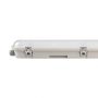 VT-150148 48W Lampa hermetyczna 150CM / Chip Samsung / Klosz Transparentny / Klipsy: stal nierdzewny / Barwa:6400K
