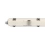 VT-150148 48W Lampa hermetyczna 150CM / Chip Samsung / Klosz Transparentny / Klipsy: stal nierdzewny / Barwa:6400K